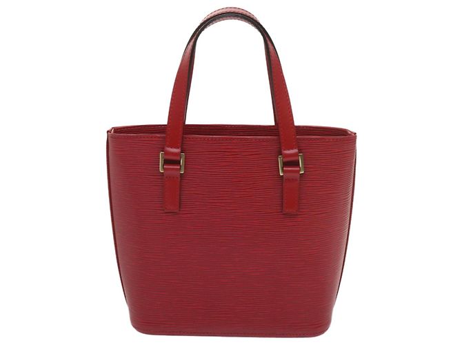 LOUIS VUITTON Borsa Tote Epi Vavin PM SPO 2way Rossa LV Auth 66533SAV Rosso - vista 2