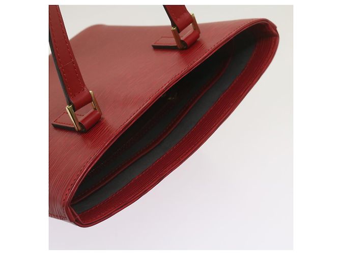 LOUIS VUITTON Borsa Tote Epi Vavin PM SPO 2way Rossa LV Auth 66533SAV Rosso - vista 6