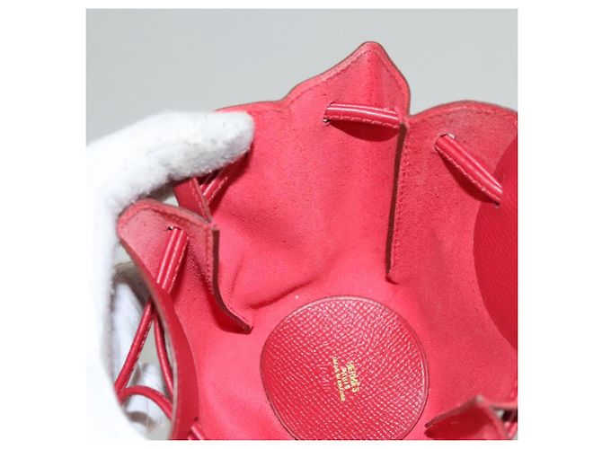 Hermès Pochette Vespa in pelle rossa HERMES Auth ac3731 Rosso - vista 10