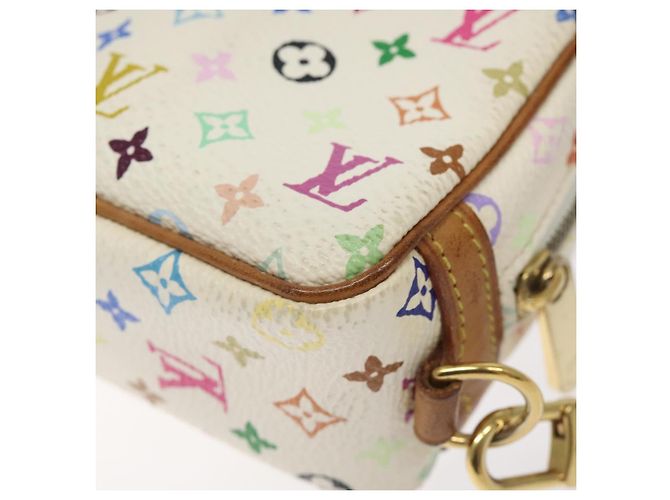 LOUIS VUITTON Monogram Multicolor Wapity Tasche Weiß M58033 Auth 116230 - Ansicht 10