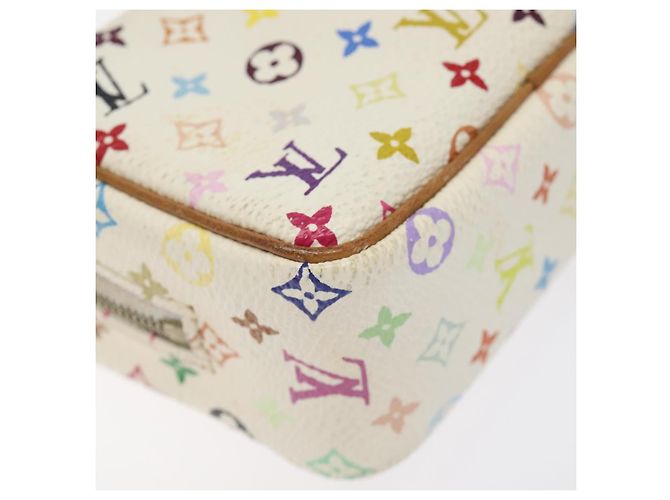 LOUIS VUITTON Monogram Multicolor Wapity Tasche Weiß M58033 Auth 116230 - Ansicht 11