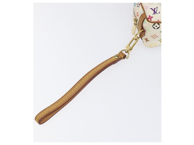 LOUIS VUITTON Monogram Multicolor Wapity Tasche Weiß M58033 Auth 116230 - Ansicht 12
