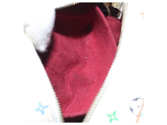 LOUIS VUITTON Monogram Multicolor Wapity Tasche Weiß M58033 Auth 116230 - Ansicht 18