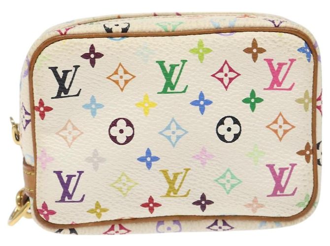 LOUIS VUITTON Monogram Multicolor Wapity Tasche Weiß M58033 Auth 116230 - Ansicht 2