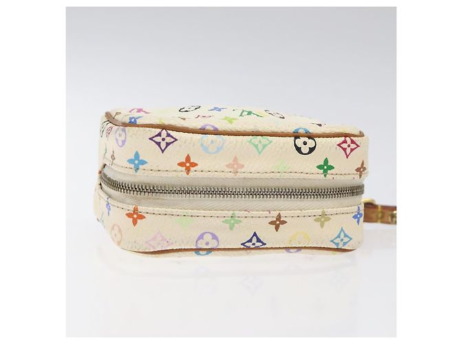 LOUIS VUITTON Monogram Multicolor Wapity Tasche Weiß M58033 Auth 116230 - Ansicht 6
