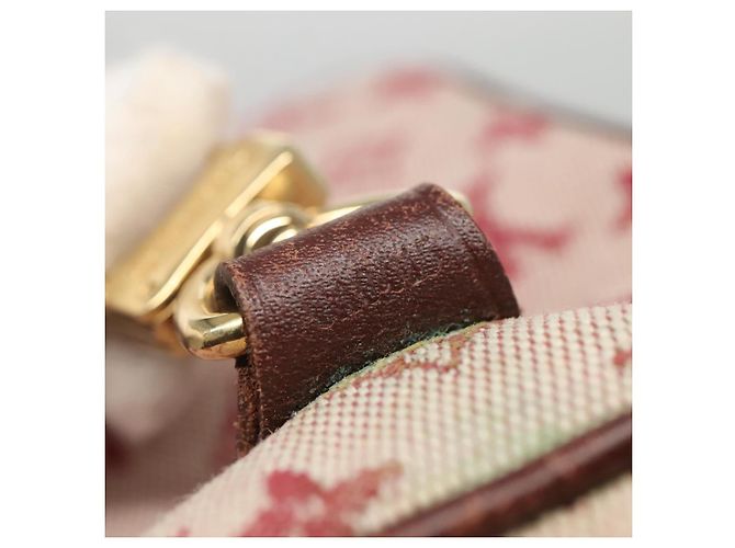 LOUIS VUITTON Pochette Digitale Mini Usu Monogramma Rossa M60001 LV Auth KD445 Rosso - vista 18