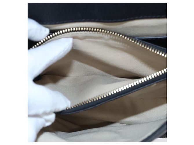 Chloé Borsa Chloe Small Day Abbey in pelle 2way nera Auth yk16365AV Nero - vista 31