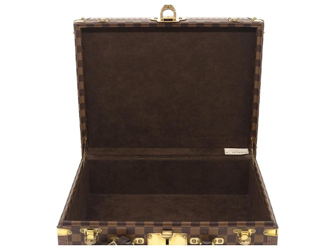 LOUIS VUITTON Trunk Cotteville 40 Damier Ebene LV Auth 29607SV - vista 10