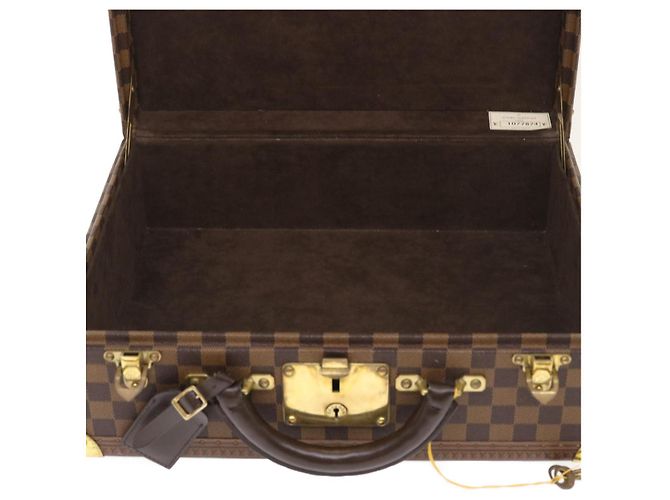 LOUIS VUITTON Trunk Cotteville 40 Damier Ebene LV Auth 29607SV - vista 11