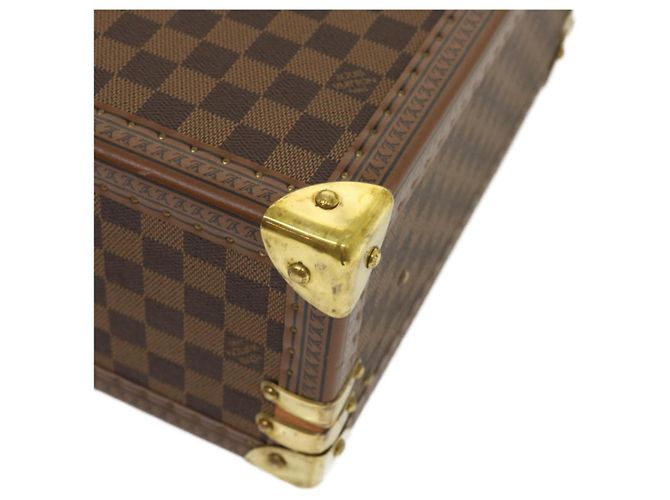 LOUIS VUITTON Trunk Cotteville 40 Damier Ebene LV Auth 29607SV - vista 15
