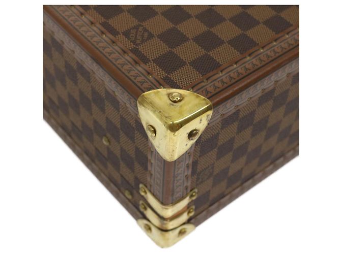 LOUIS VUITTON Trunk Cotteville 40 Damier Ebene LV Auth 29607SV - vista 16