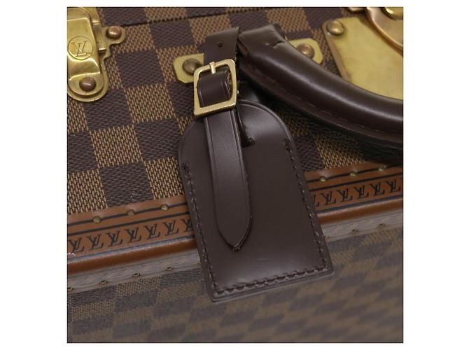 LOUIS VUITTON Trunk Cotteville 40 Damier Ebene LV Auth 29607SV - vista 18