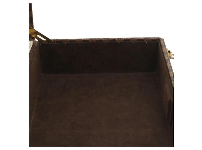 LOUIS VUITTON Trunk Cotteville 40 Damier Ebene LV Auth 29607SV - vista 20