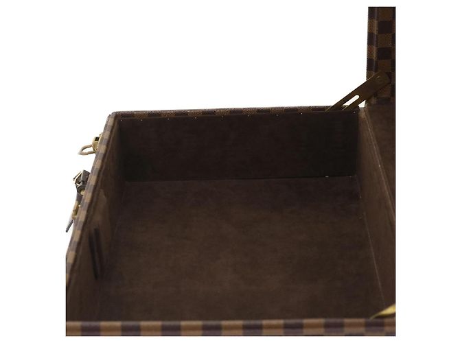 LOUIS VUITTON Trunk Cotteville 40 Damier Ebene LV Auth 29607SV - vista 21