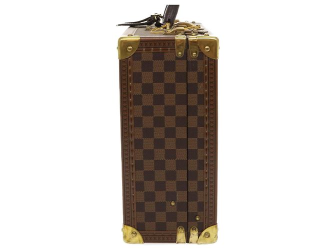 LOUIS VUITTON Trunk Cotteville 40 Damier Ebene LV Auth 29607SV - vista 4