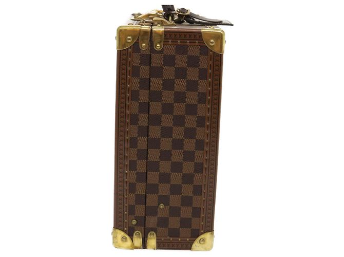 LOUIS VUITTON Trunk Cotteville 40 Damier Ebene LV Auth 29607SV - vista 5