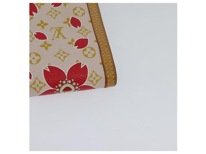 Billetera Internacional Cherry Blossom LOUIS VUITTON Auth 117626AM Rosa Monograma - vista 11