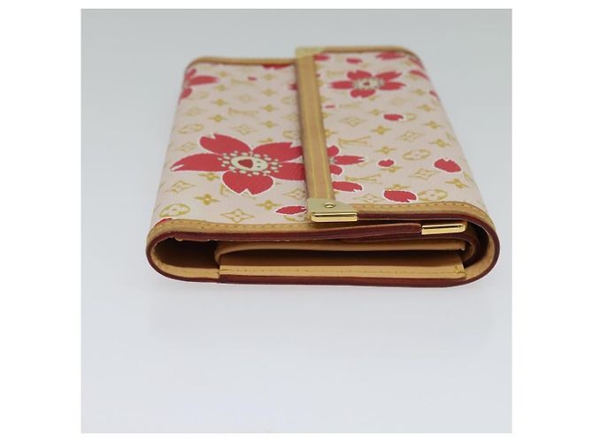 Billetera Internacional Cherry Blossom LOUIS VUITTON Auth 117626AM Rosa Monograma - vista 5