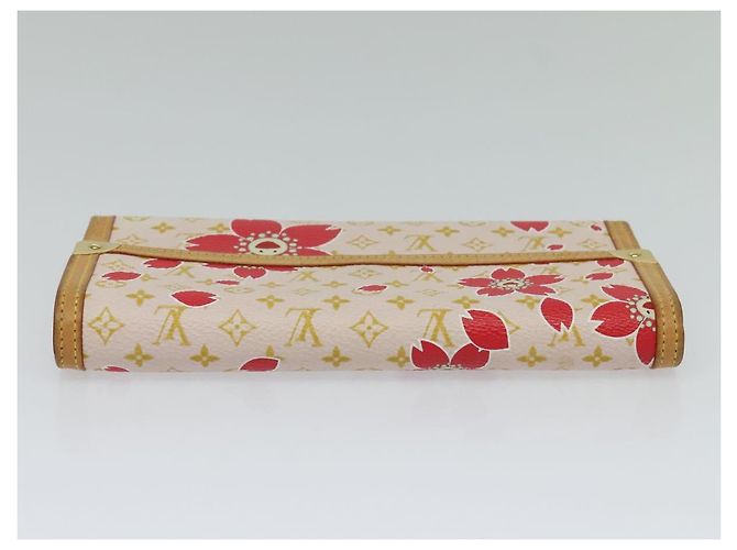Billetera Internacional Cherry Blossom LOUIS VUITTON Auth 117626AM Rosa Monograma - vista 6