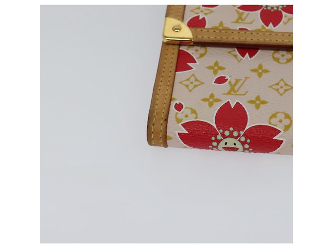 Billetera Internacional Cherry Blossom LOUIS VUITTON Auth 117626AM Rosa Monograma - vista 8