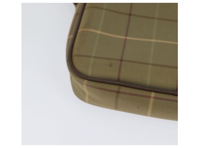 Autre Marque Borsa a spalla Nova Check di Burberrys in tela beige Auth bs27696 - vista 16