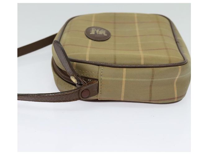 Autre Marque Borsa a spalla Nova Check di Burberrys in tela beige Auth bs27696 - vista 3