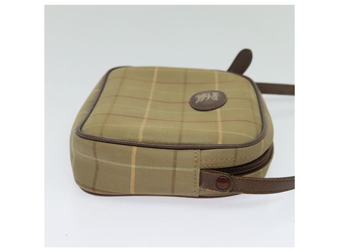 Autre Marque Borsa a spalla Nova Check di Burberrys in tela beige Auth bs27696 - vista 4