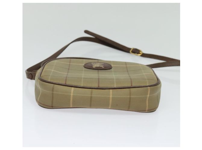 Autre Marque Borsa a spalla Nova Check di Burberrys in tela beige Auth bs27696 - vista 5