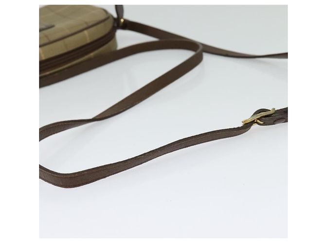 Autre Marque Borsa a spalla Nova Check di Burberrys in tela beige Auth bs27696 - vista 7