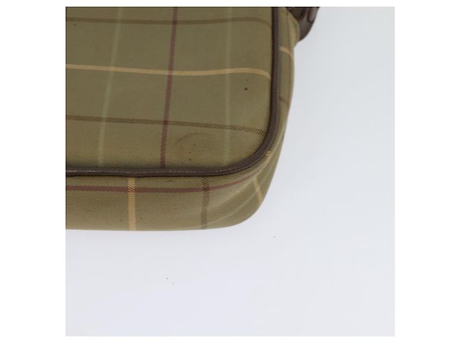 Autre Marque Borsa a spalla Nova Check di Burberrys in tela beige Auth bs27696 - vista 9