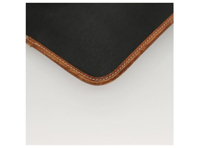 Borsa a spalla in pelle Christian Dior nera e oro Auth bs27816 Nero D'oro - vista 14