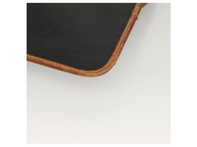 Borsa a spalla in pelle Christian Dior nera e oro Auth bs27816 Nero D'oro - vista 16
