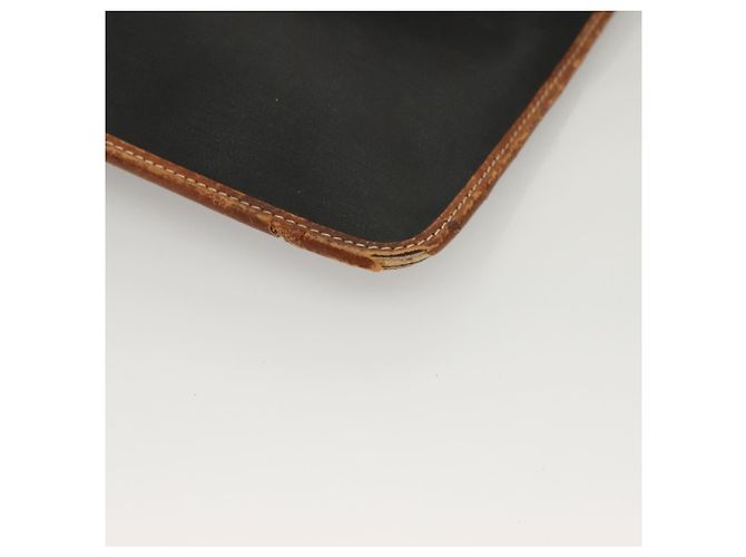Borsa a spalla in pelle Christian Dior nera e oro Auth bs27816 Nero D'oro - vista 9