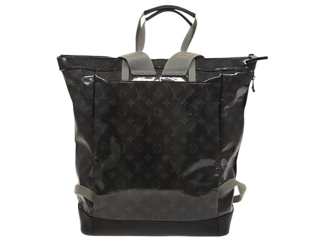 LOUIS VUITTON Zipper Rucksack Monogram Eclipse Glaze M43900 LV Auth 129972 Monogramm - Ansicht 2