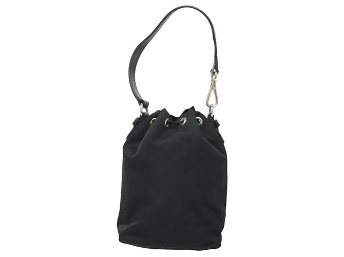 Pochette in Nylon Nera Autentica PRADA ep8754 Nero - vista 3