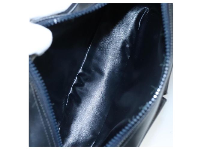 Céline CELINE Macadam Canvas Shoulder Bag Suede Leather Navy Auth mr965 Navy blue - view 17