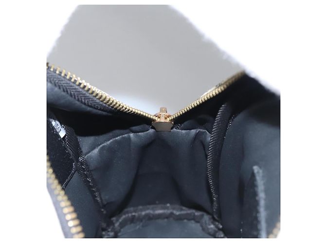 MCM Vicetos Logogram Backpack PVC Leather White Navy gold Auth BA110 Golden Navy blue - view 22