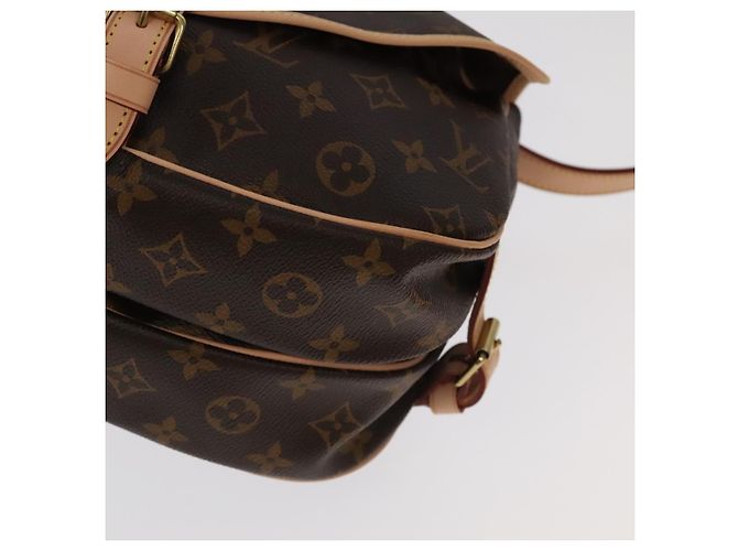 LOUIS VUITTON Borsa a Spalla Monogram Saumur 30 M42256 LV Auth 103095SV Monogramma - vista 14