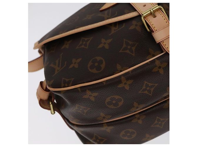 LOUIS VUITTON Borsa a Spalla Monogram Saumur 30 M42256 LV Auth 103095SV Monogramma - vista 15