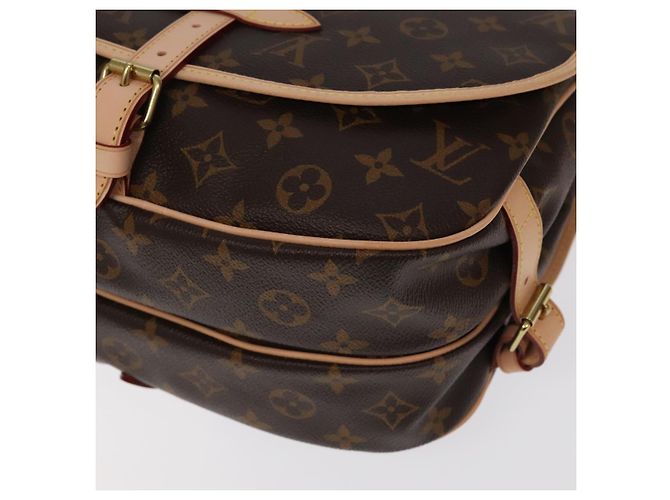LOUIS VUITTON Borsa a Spalla Monogram Saumur 30 M42256 LV Auth 103095SV Monogramma - vista 16