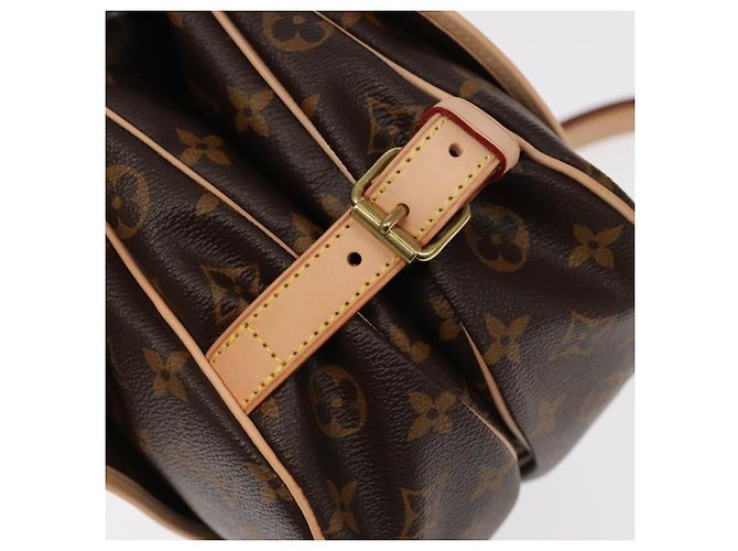 LOUIS VUITTON Borsa a Spalla Monogram Saumur 30 M42256 LV Auth 103095SV Monogramma - vista 18