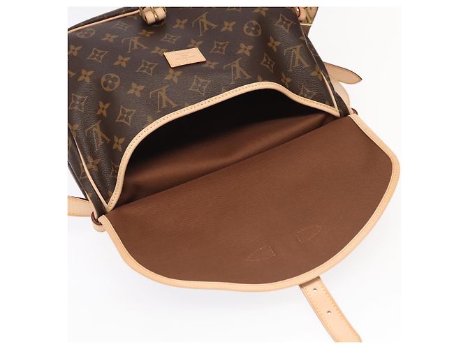 LOUIS VUITTON Borsa a Spalla Monogram Saumur 30 M42256 LV Auth 103095SV Monogramma - vista 24