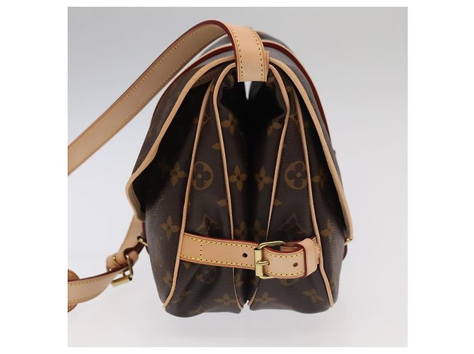 LOUIS VUITTON Borsa a Spalla Monogram Saumur 30 M42256 LV Auth 103095SV Monogramma - vista 3