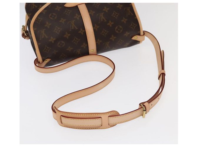 LOUIS VUITTON Borsa a Spalla Monogram Saumur 30 M42256 LV Auth 103095SV Monogramma - vista 8