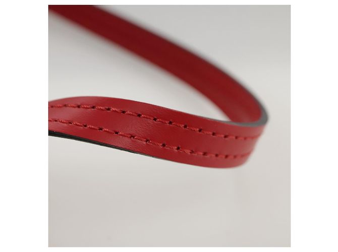 LOUIS VUITTON Pochette Secret Accessorio Epi Rosso LV Auth 95155SV - vista 8