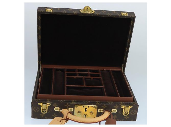 LOUIS VUITTON Monogram Boite Bijou Trunk M47120 LV Auth 101793SV Monogramma - vista 10