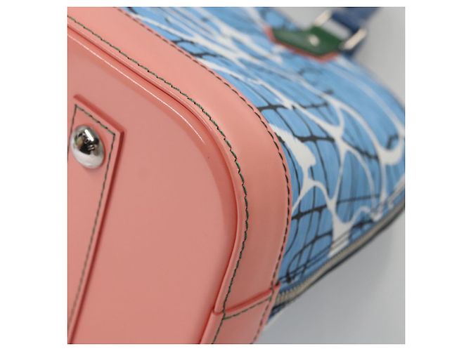 LOUIS VUITTON Borsa a Mano Epi Alma PM 2way Blu M41571 LV Auth 98199SAV - vista 15