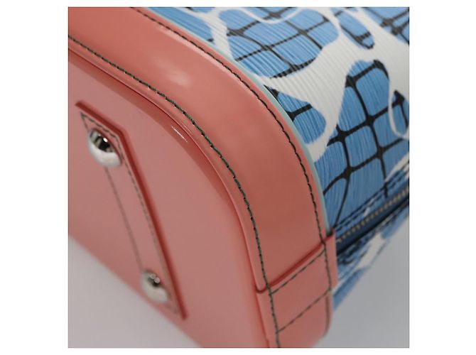 LOUIS VUITTON Borsa a Mano Epi Alma PM 2way Blu M41571 LV Auth 98199SAV - vista 17