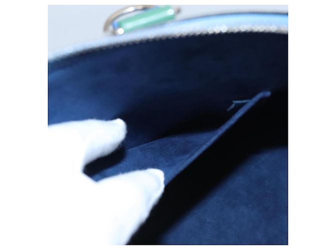 LOUIS VUITTON Borsa a Mano Epi Alma PM 2way Blu M41571 LV Auth 98199SAV - vista 22