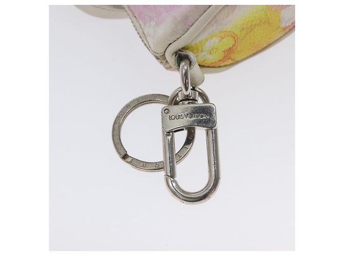 LOUIS VUITTON Monogramma Acquerello Portachiavi Mini Keepall MP2975 LV Auth 128815M - vista 14